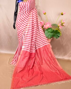 Semi Chanderi Cotton