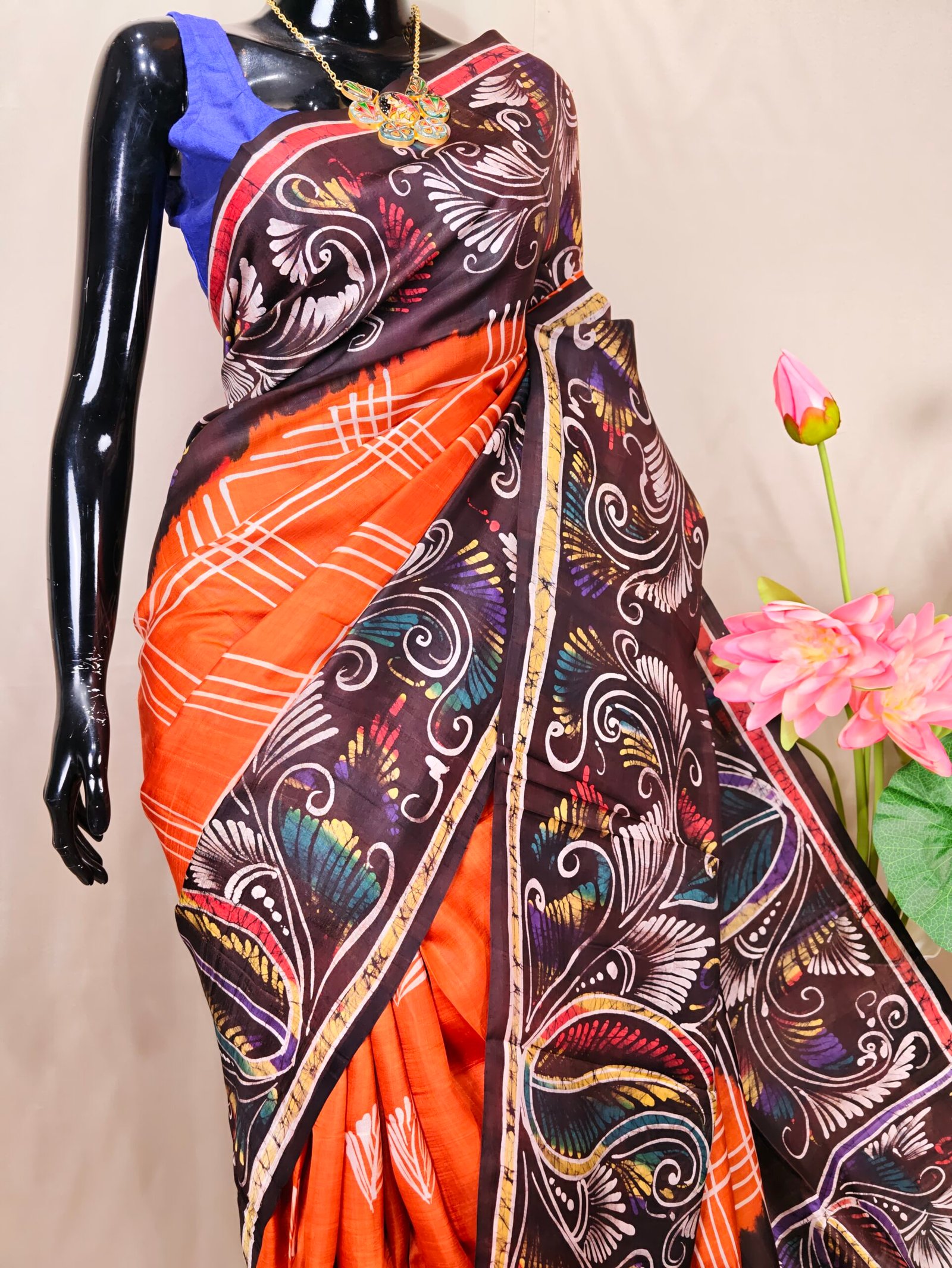 Pure Silk Saree - Image 2
