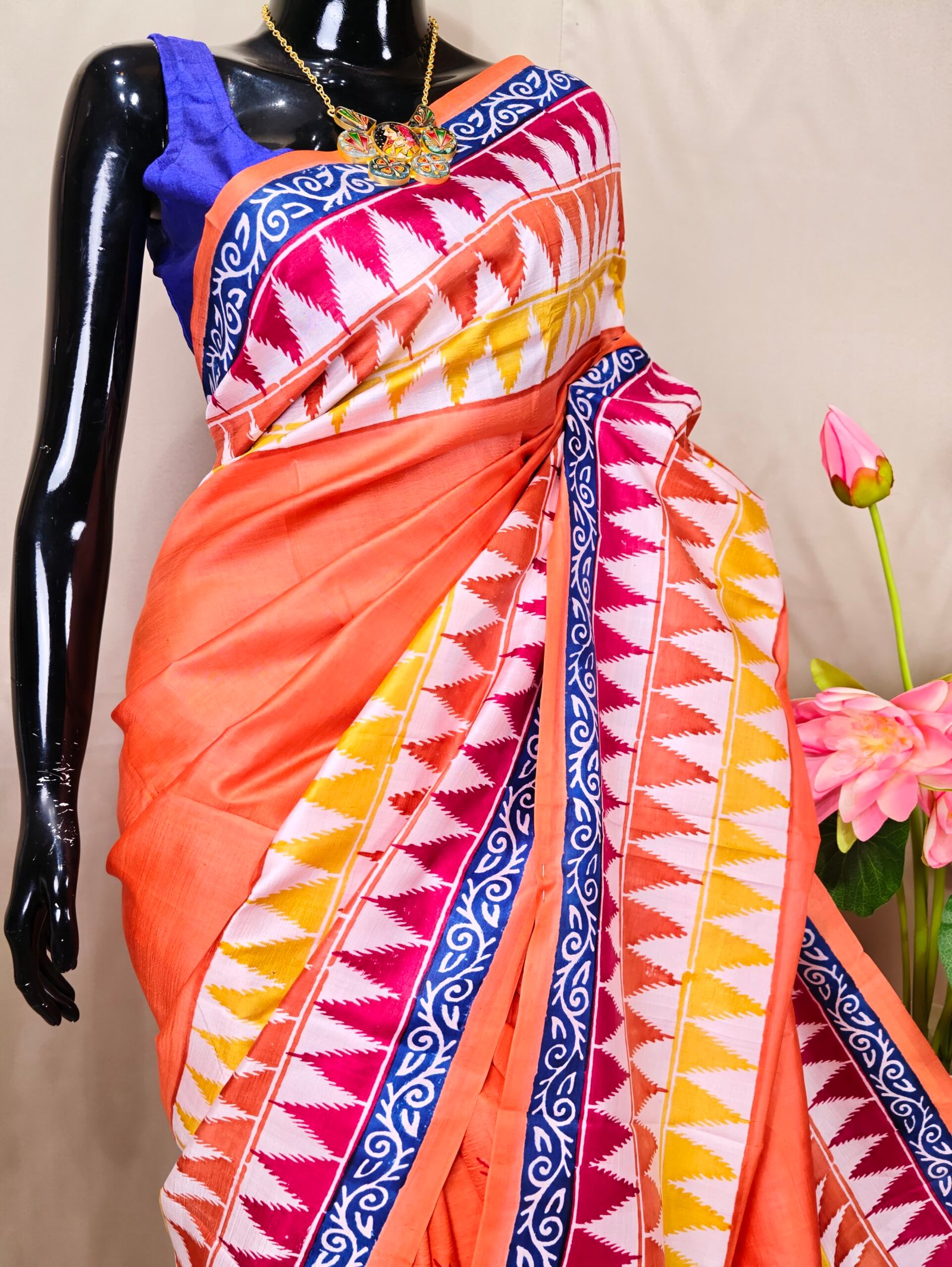 Pure Silk Saree - Image 2