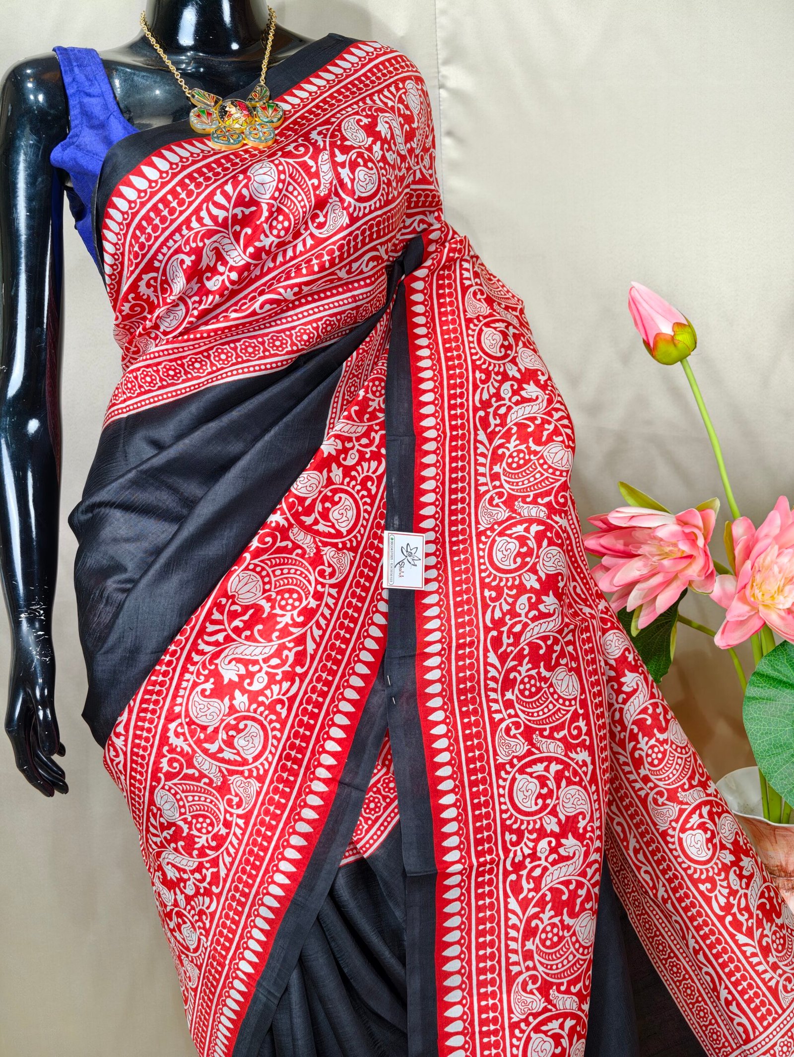 Pure Silk Saree - Image 2