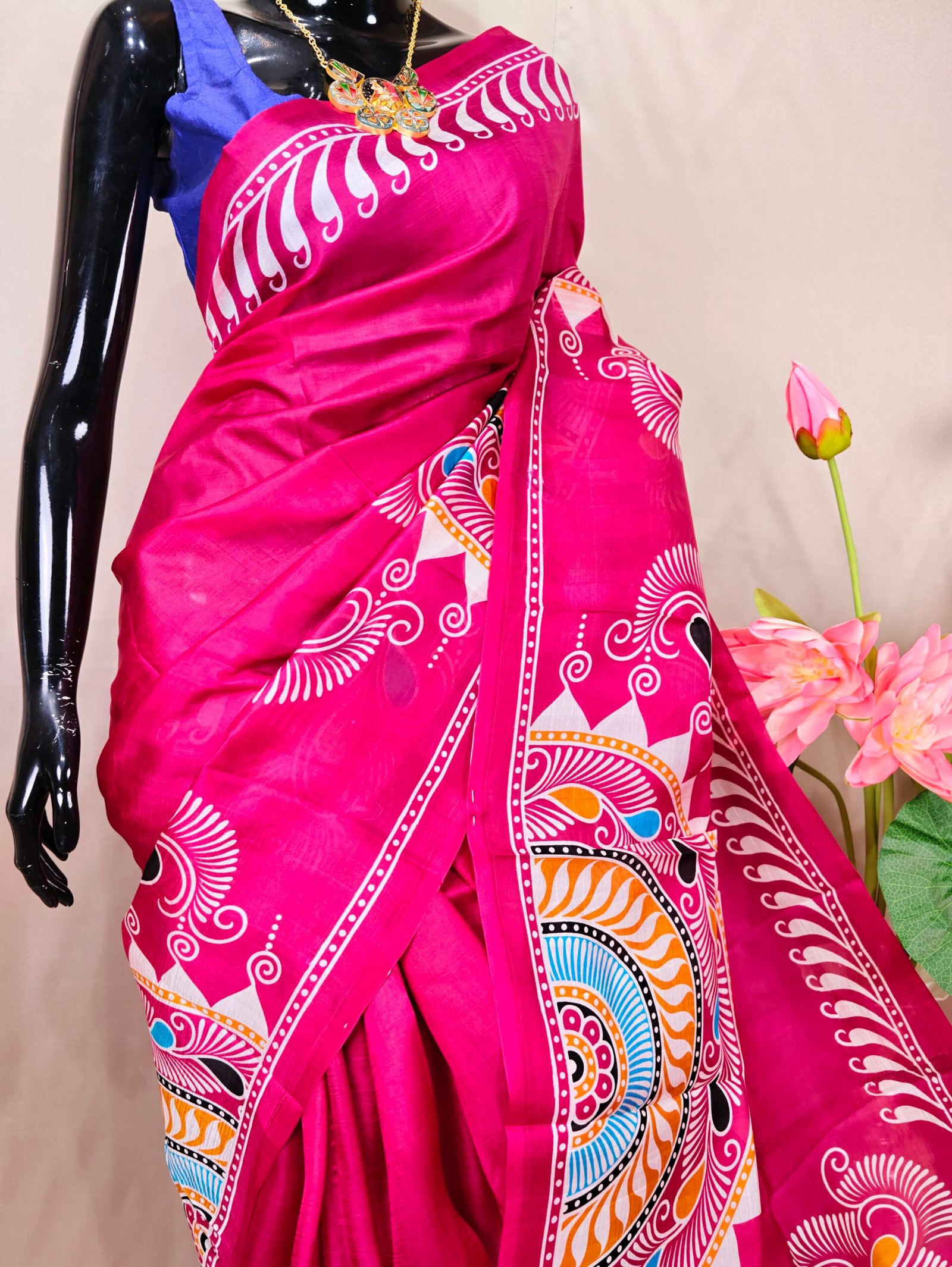 Pure Silk Saree - Image 2