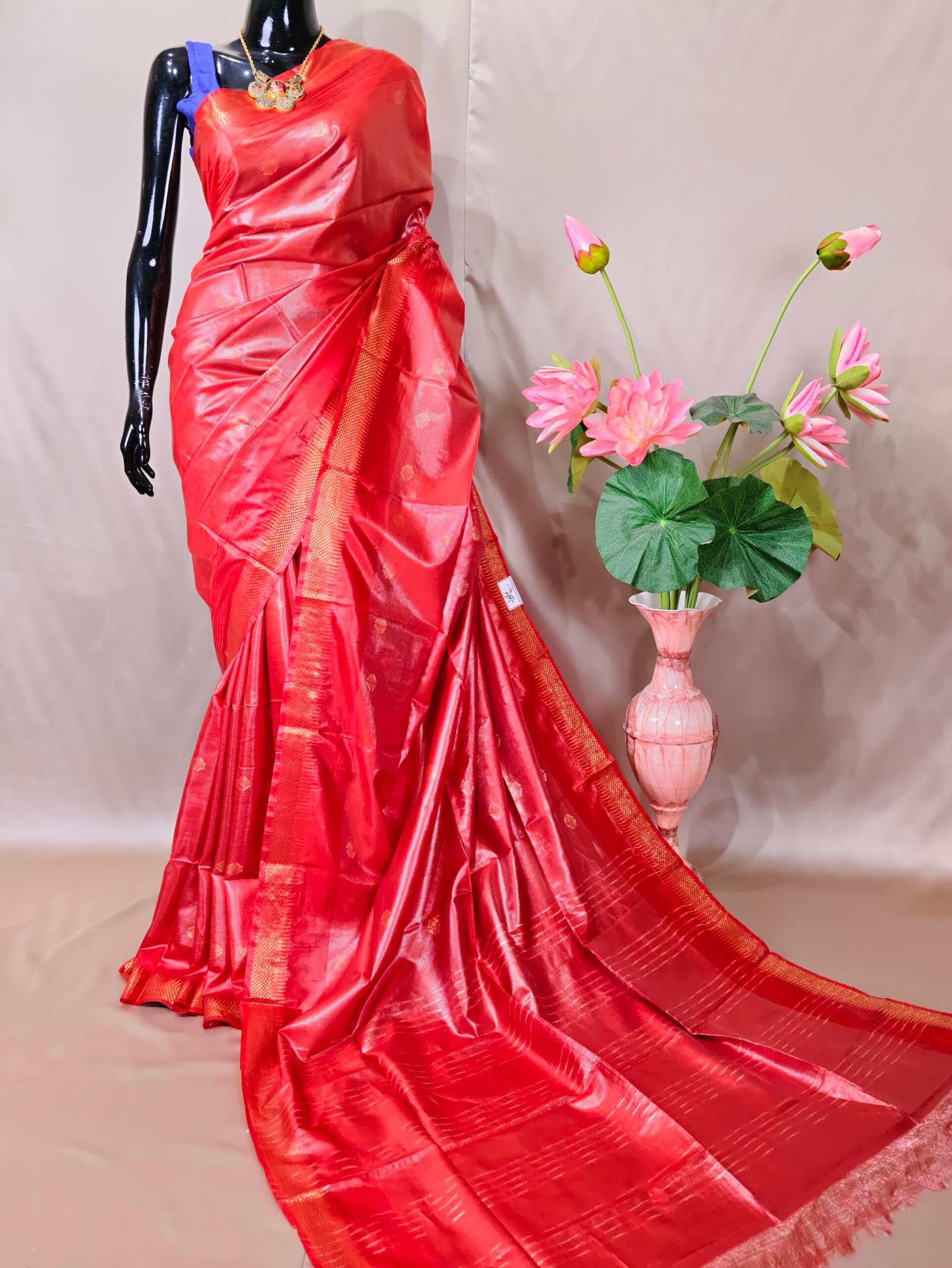 Semi Chanderi Katan - Image 6