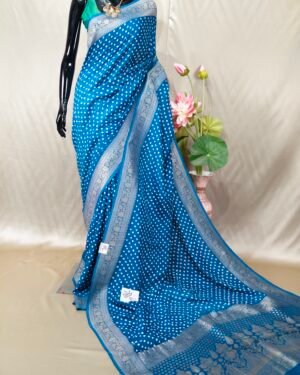 Dola Bandhni Saree
