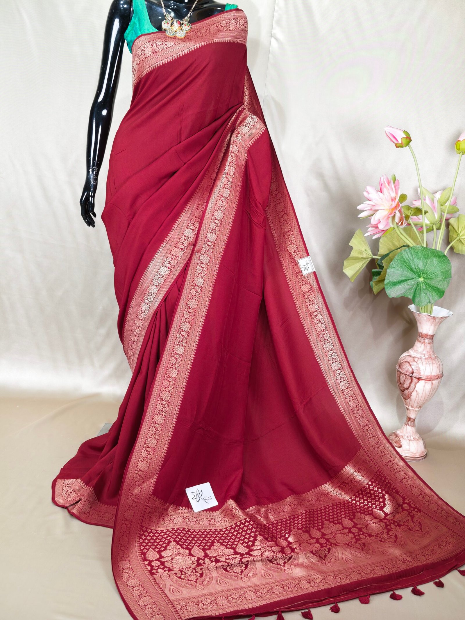 Plain Body Dola Benarasi