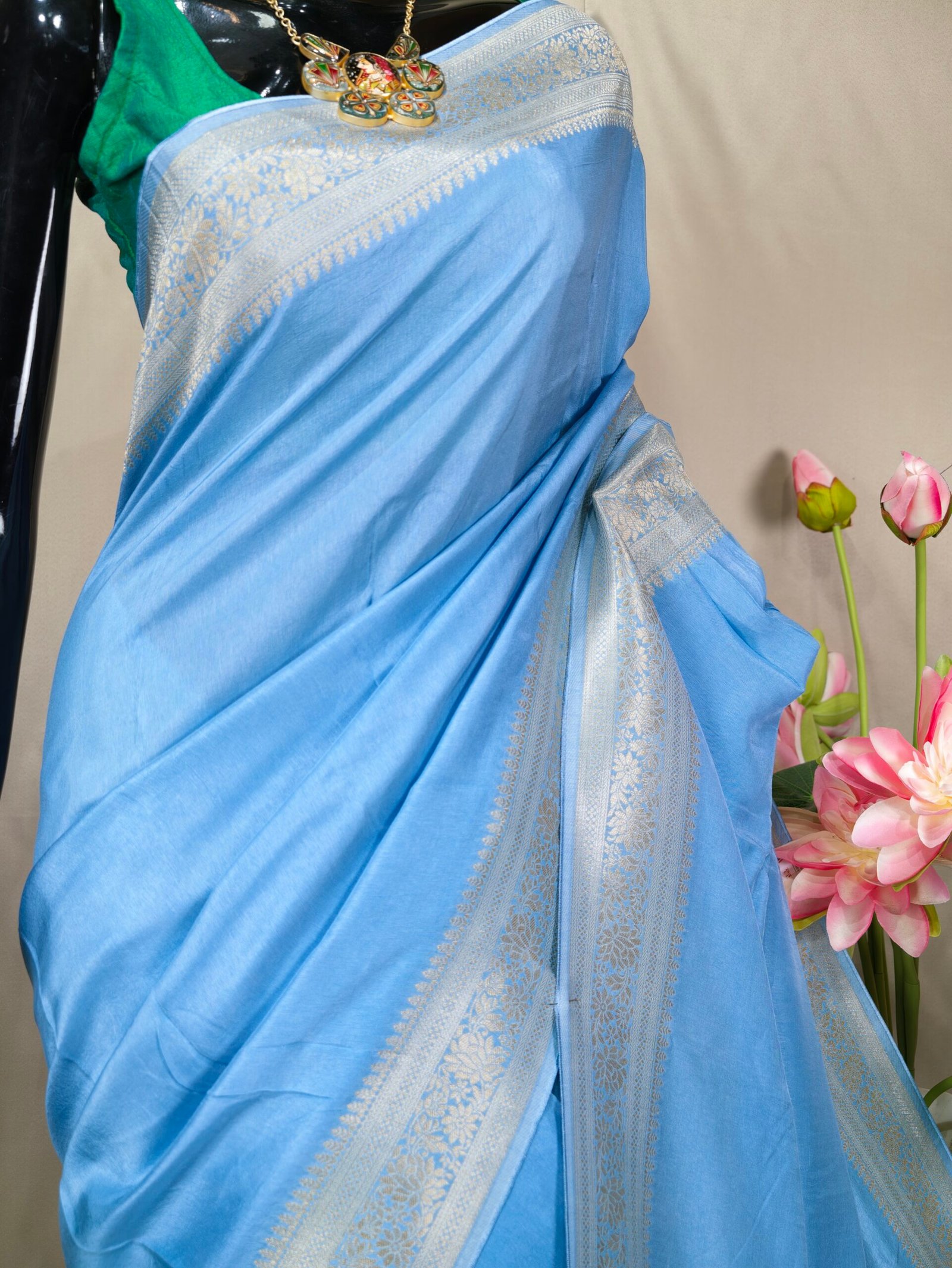 Plain Body Dola Benarasi - Image 2