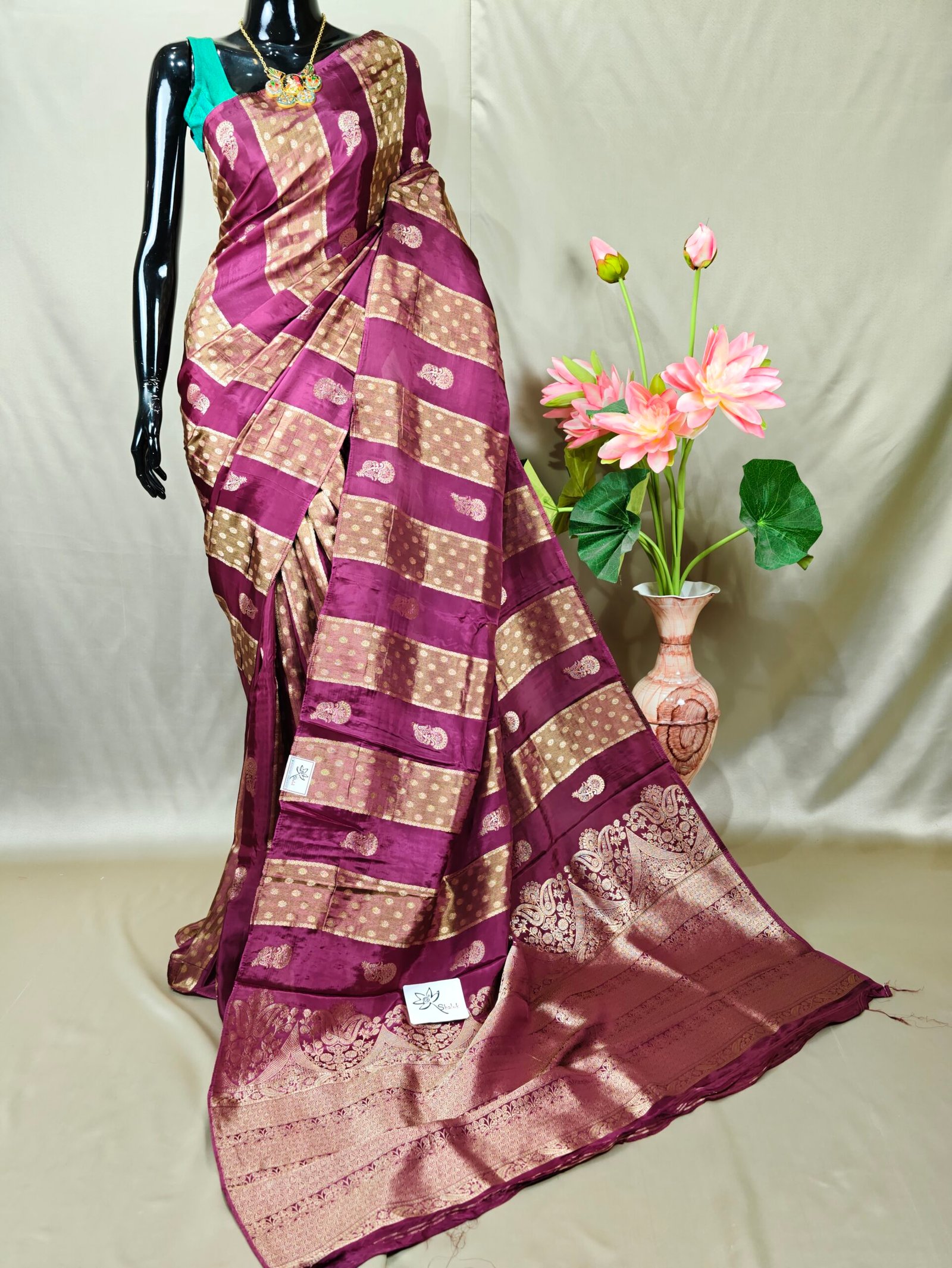 Semi Tissue Mashroo Silk