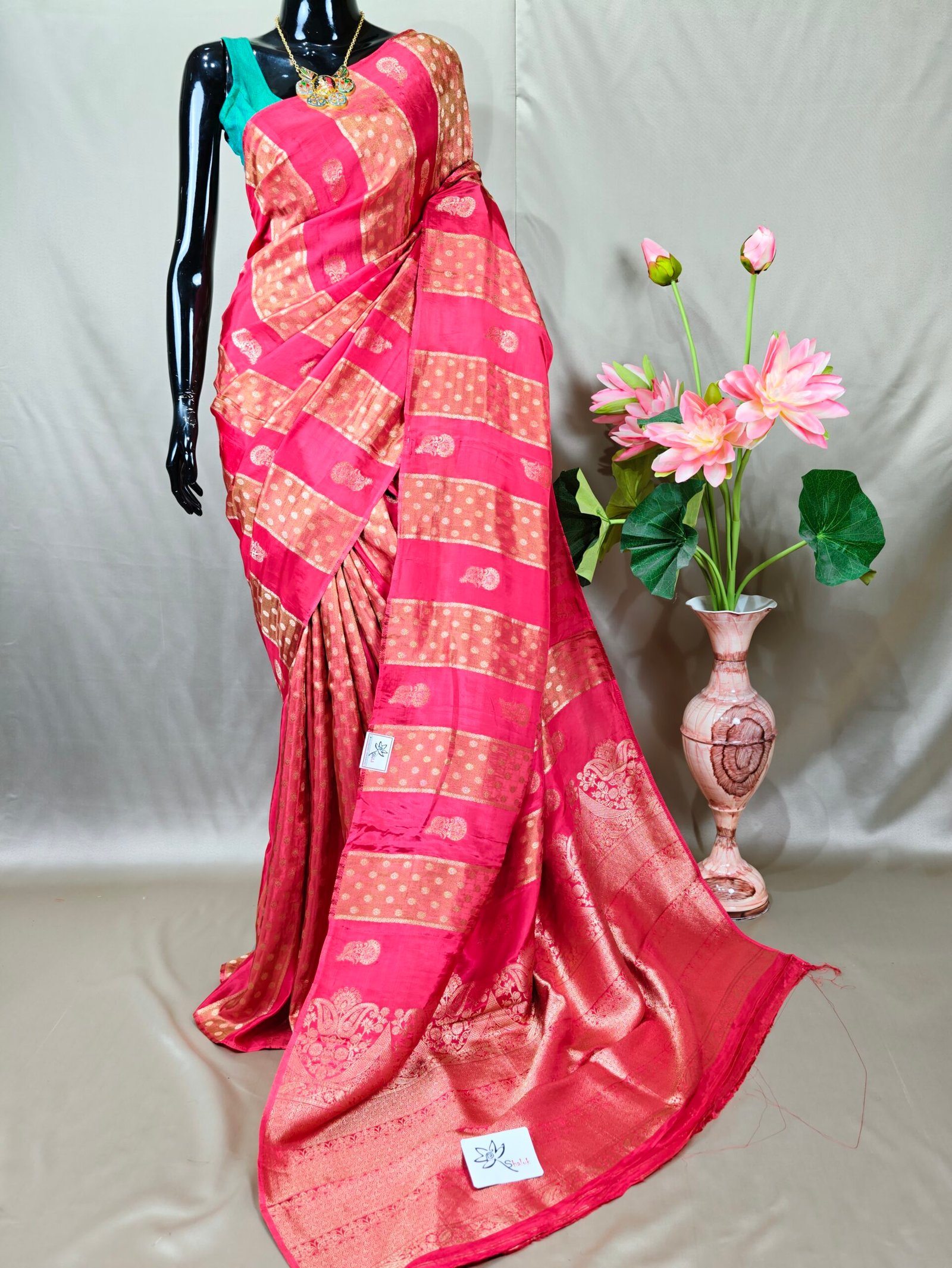 Semi Tissue Mashroo Silk