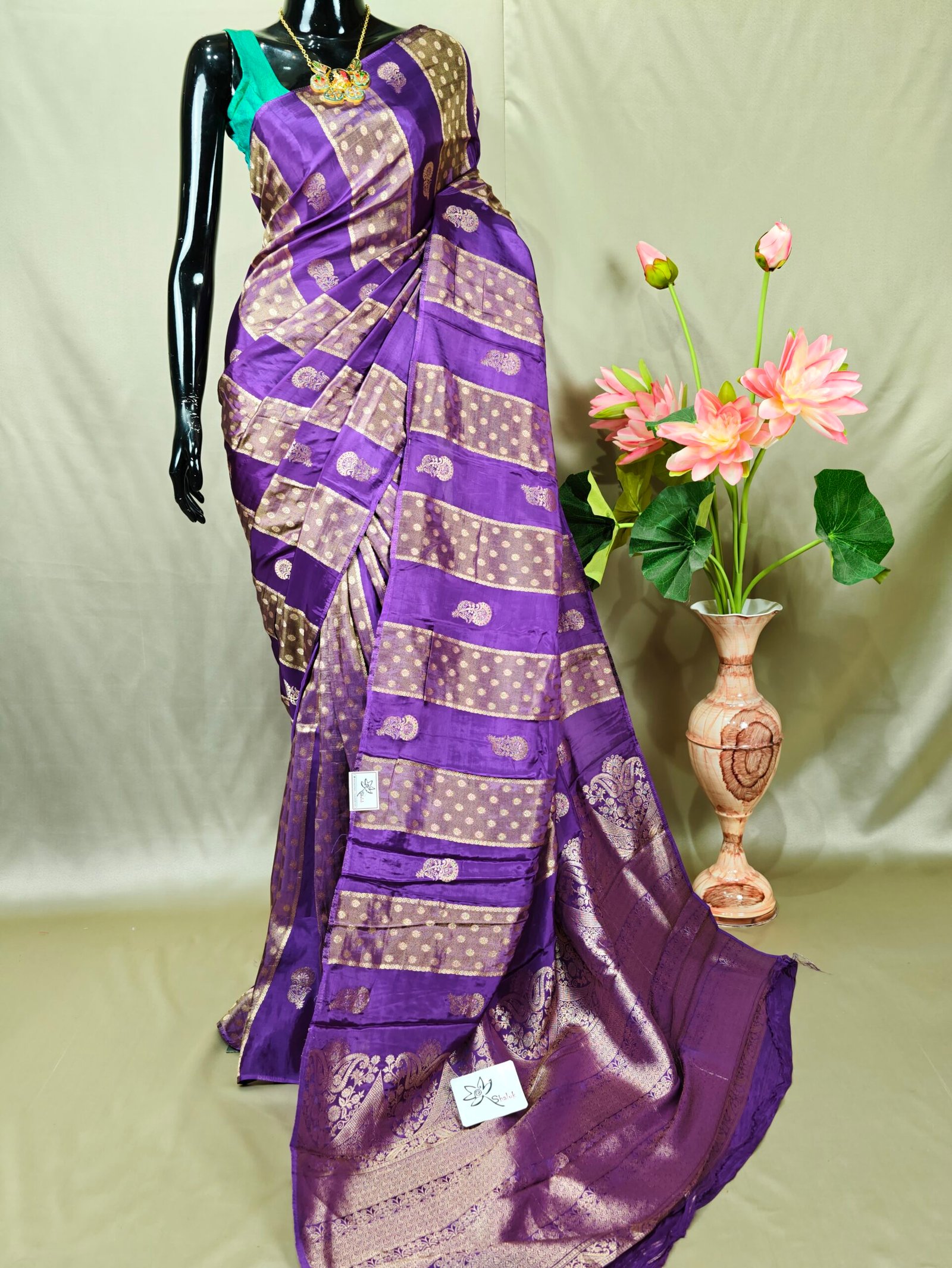 Semi Tissue Mashroo Silk