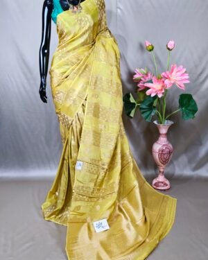 Semi Tissue Mashroo Silk