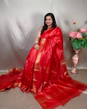 Semi Chanderi Katan