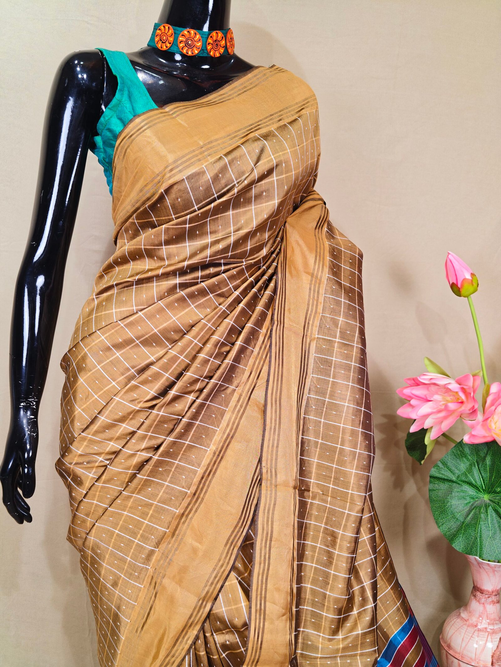 Sonamukhi Silk Saree - Image 2