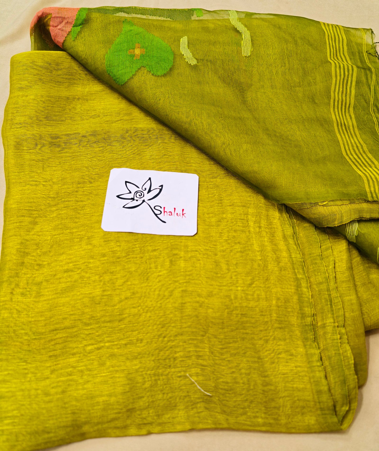 Silk Linen Jamdani - Image 4