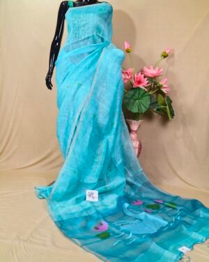 Silk Linen Jamdani