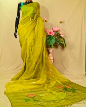 Silk Linen Jamdani