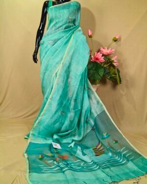Silk Linen Jamdani
