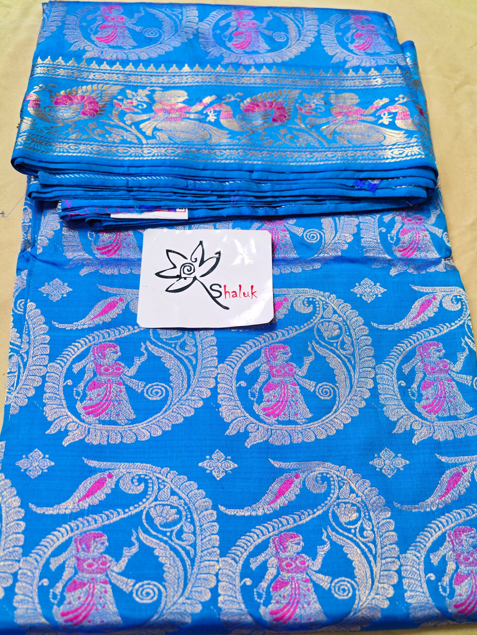 Pure Swarnachuri Saree - Image 5