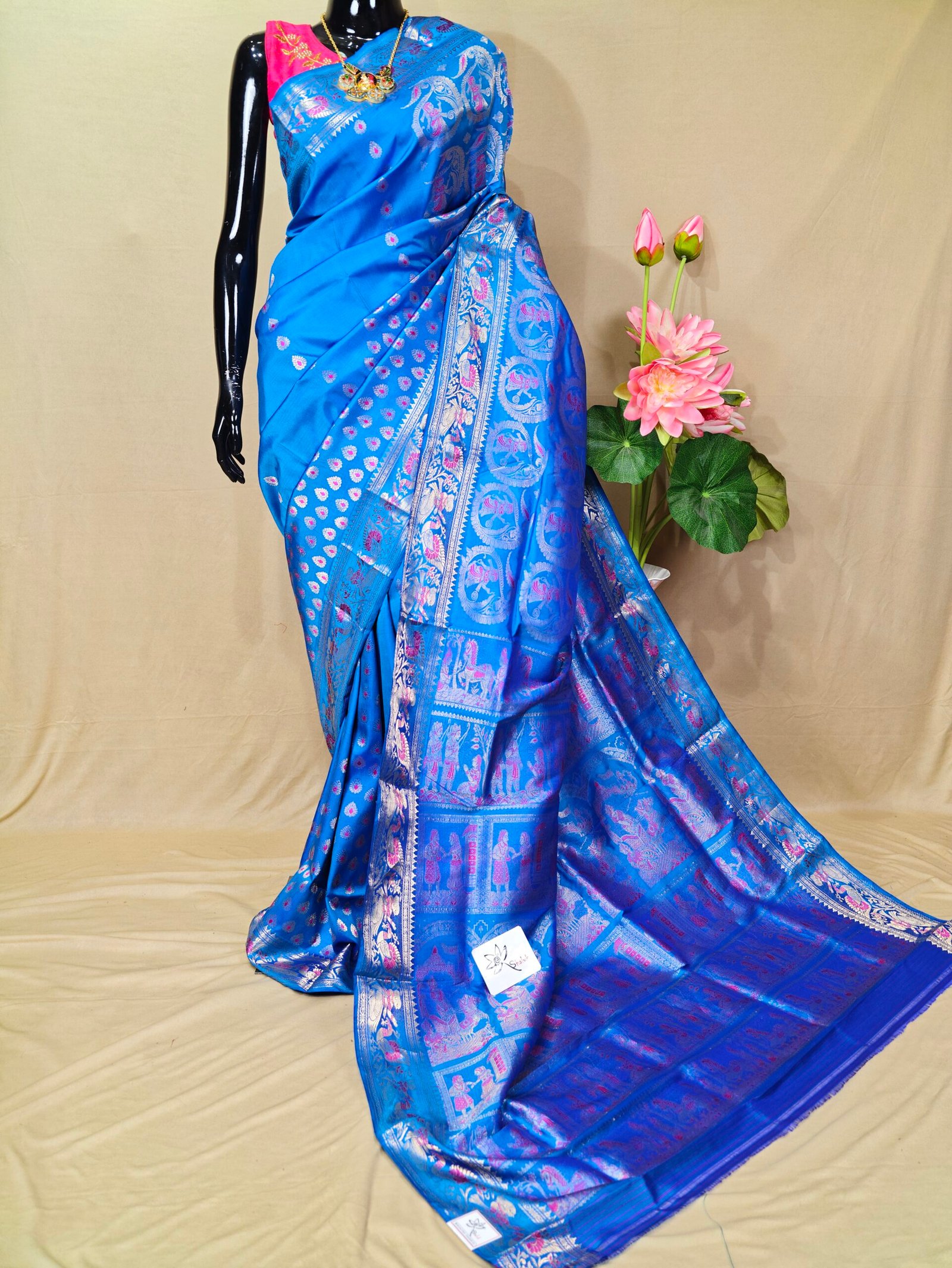 Pure Swarnachuri Saree