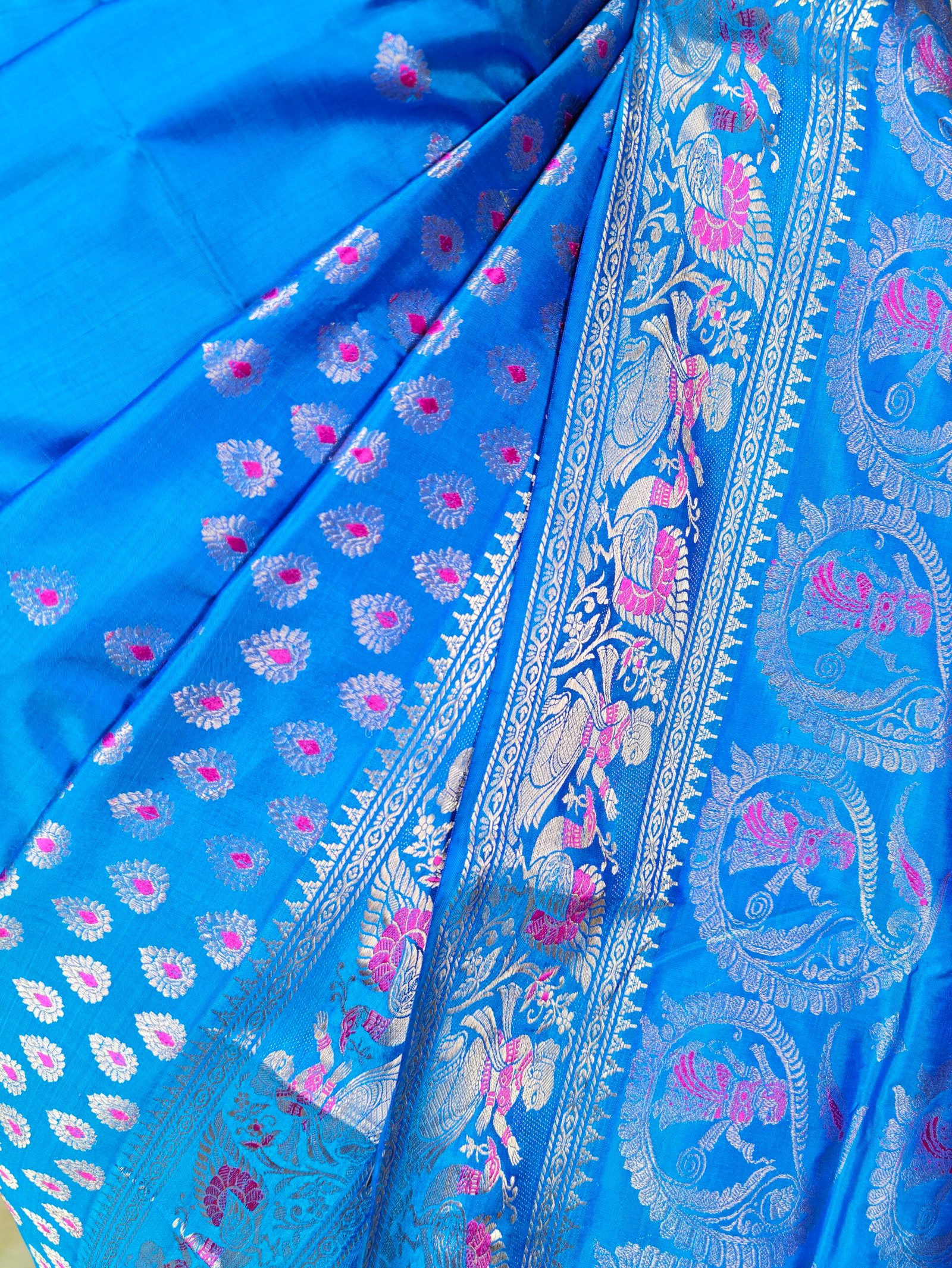 Pure Swarnachuri Saree - Image 4