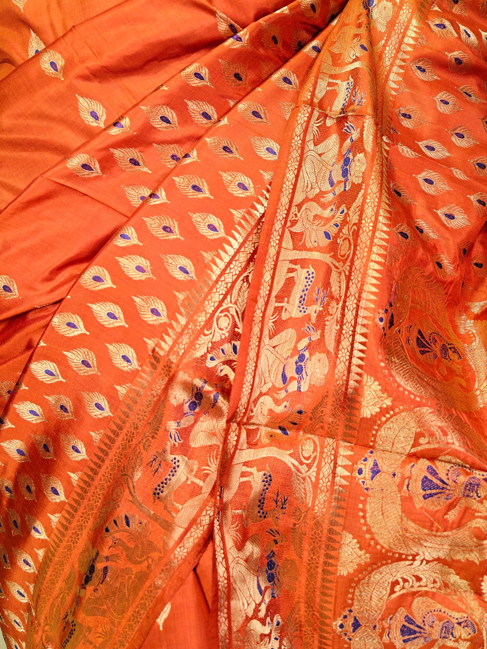 Pure Swarnachuri Saree - Image 3