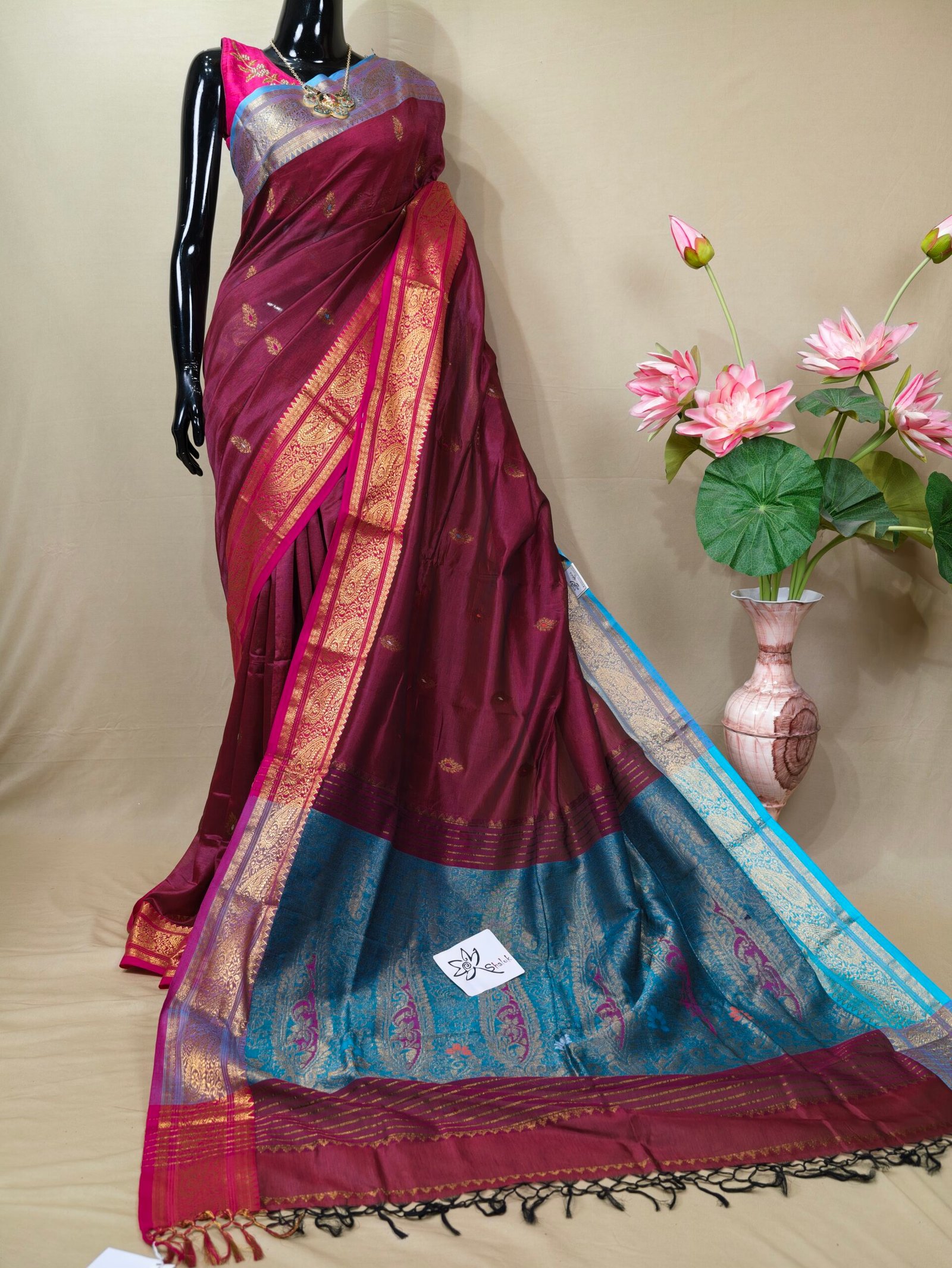 Handloom Mark Bengal Katan