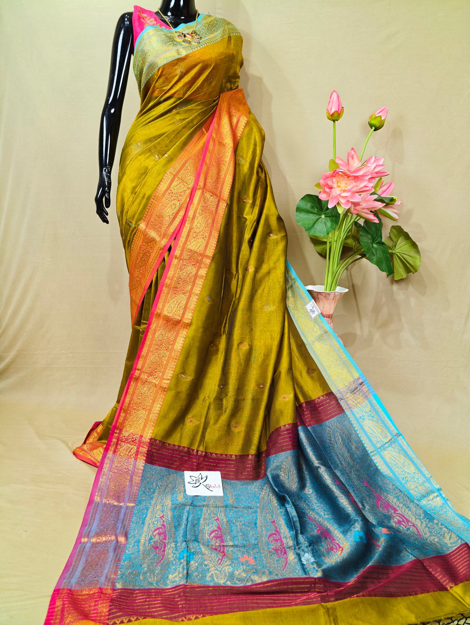 Handloom Mark Bengal Katan