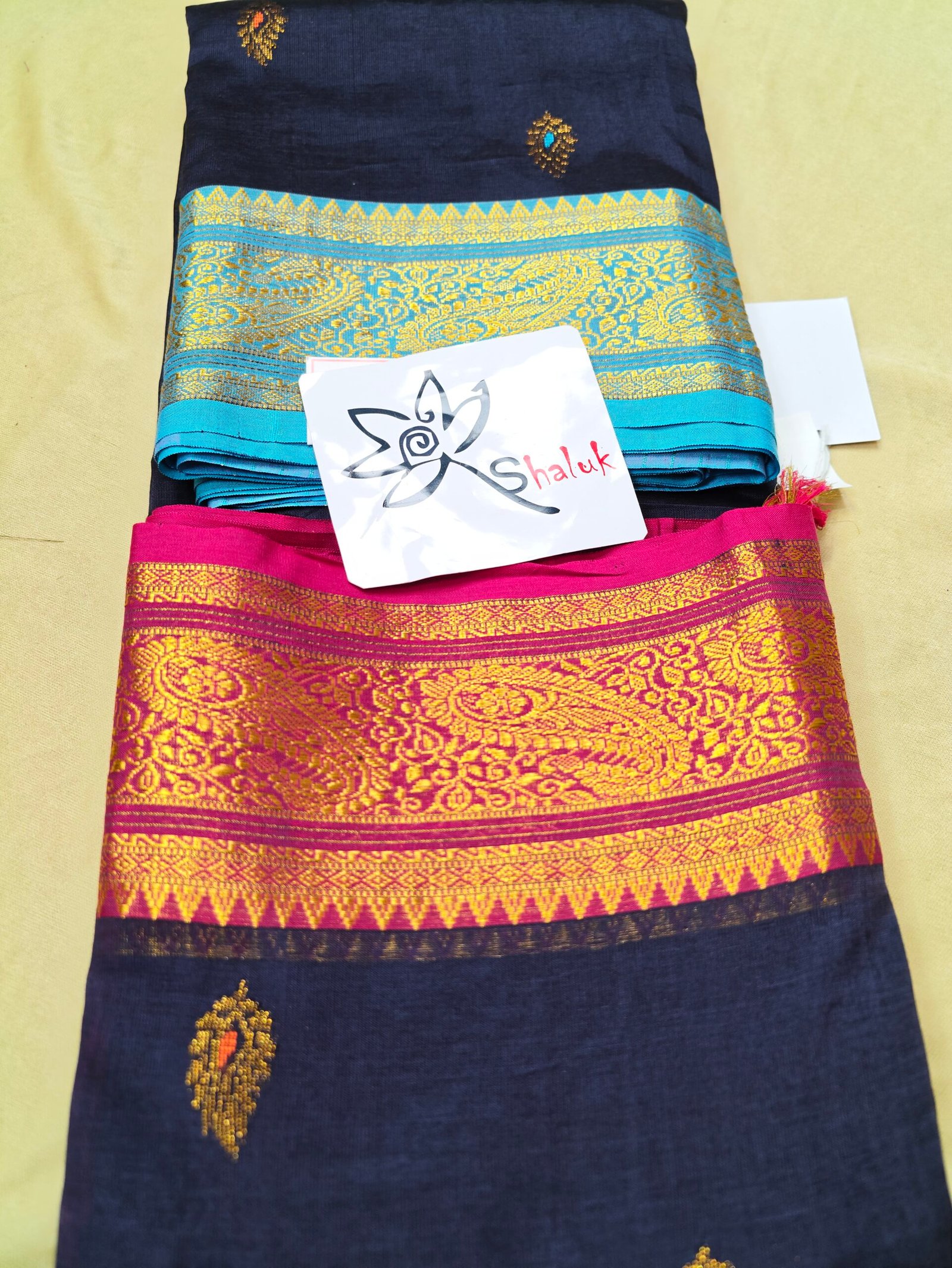 Handloom Mark Bengal Katan - Image 4