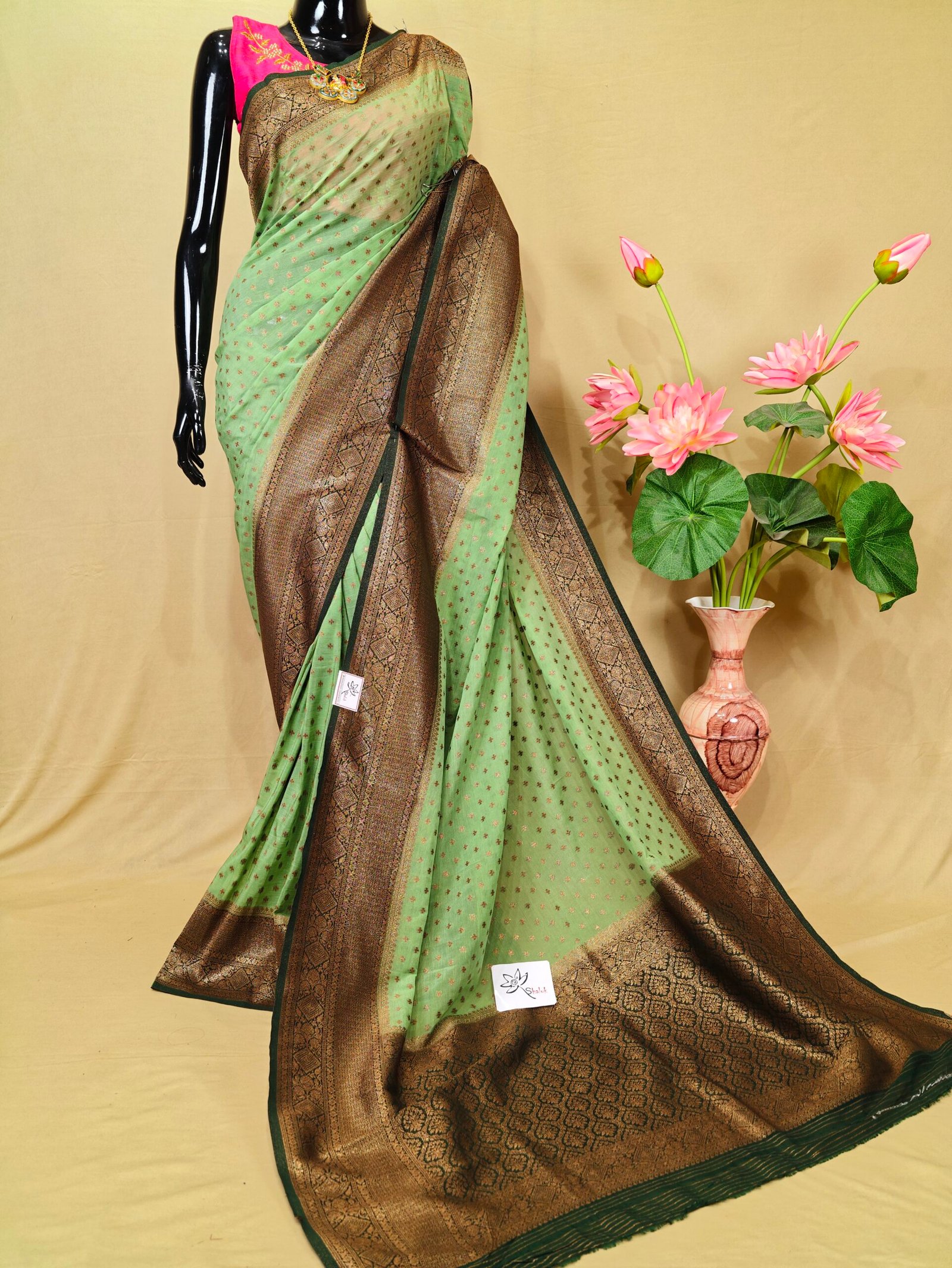Semi Khaddi Benarasi