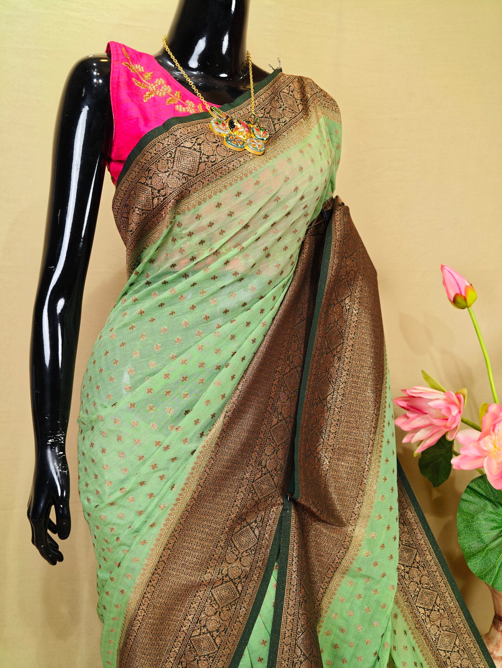 Semi Khaddi Benarasi - Image 2