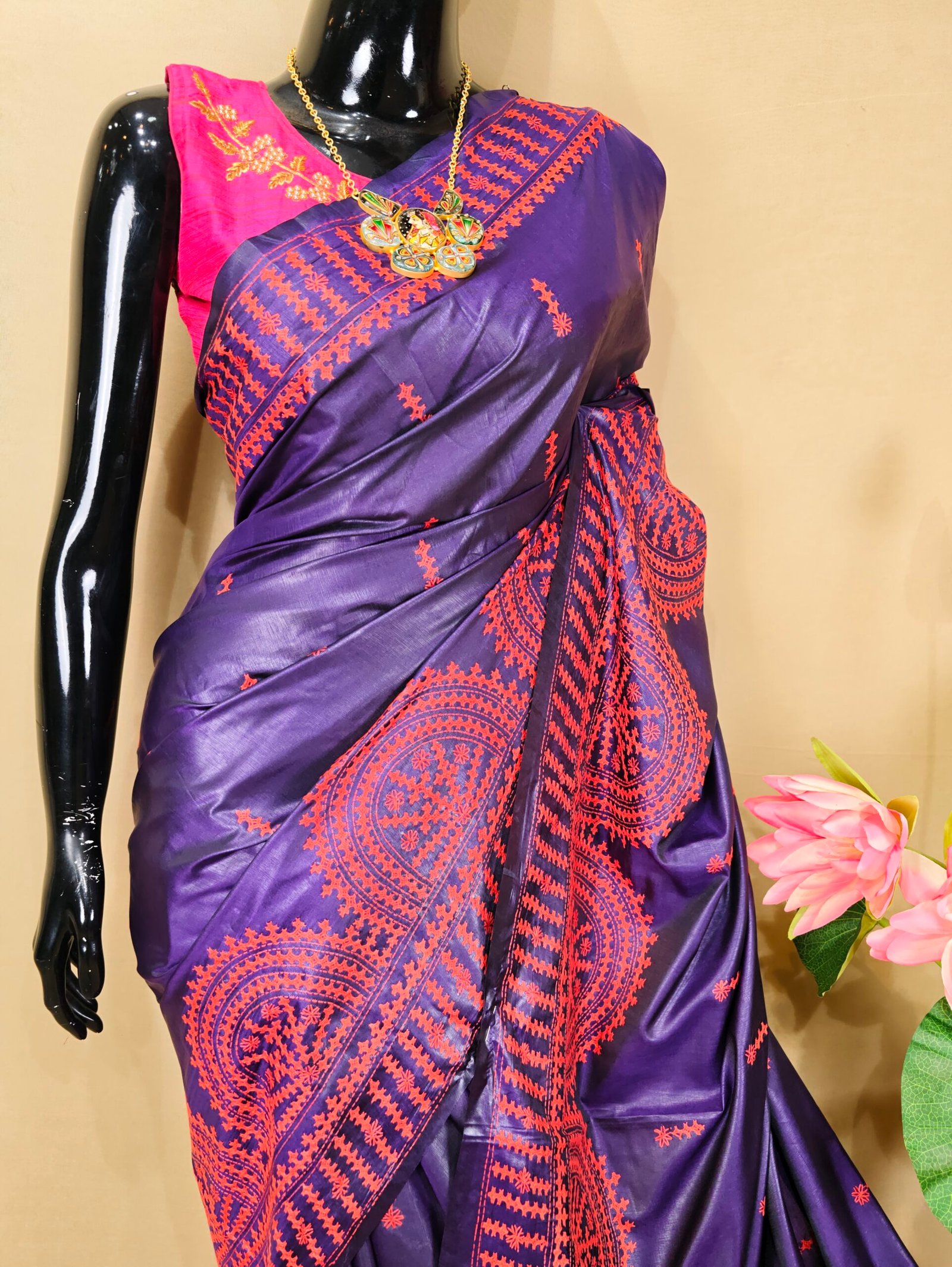 Gujrati Stich Saree - Image 2