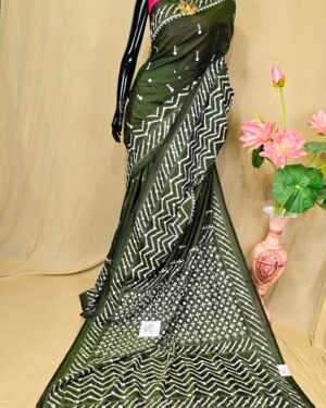 Mirror Gujrati Saree
