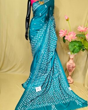 Mirror Gujrati Saree