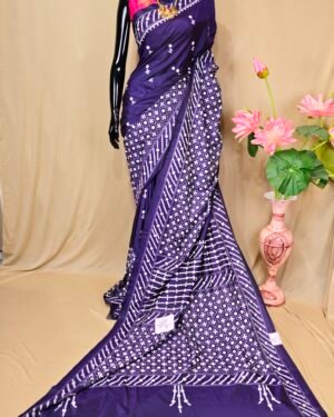 Mirror Gujrati Saree