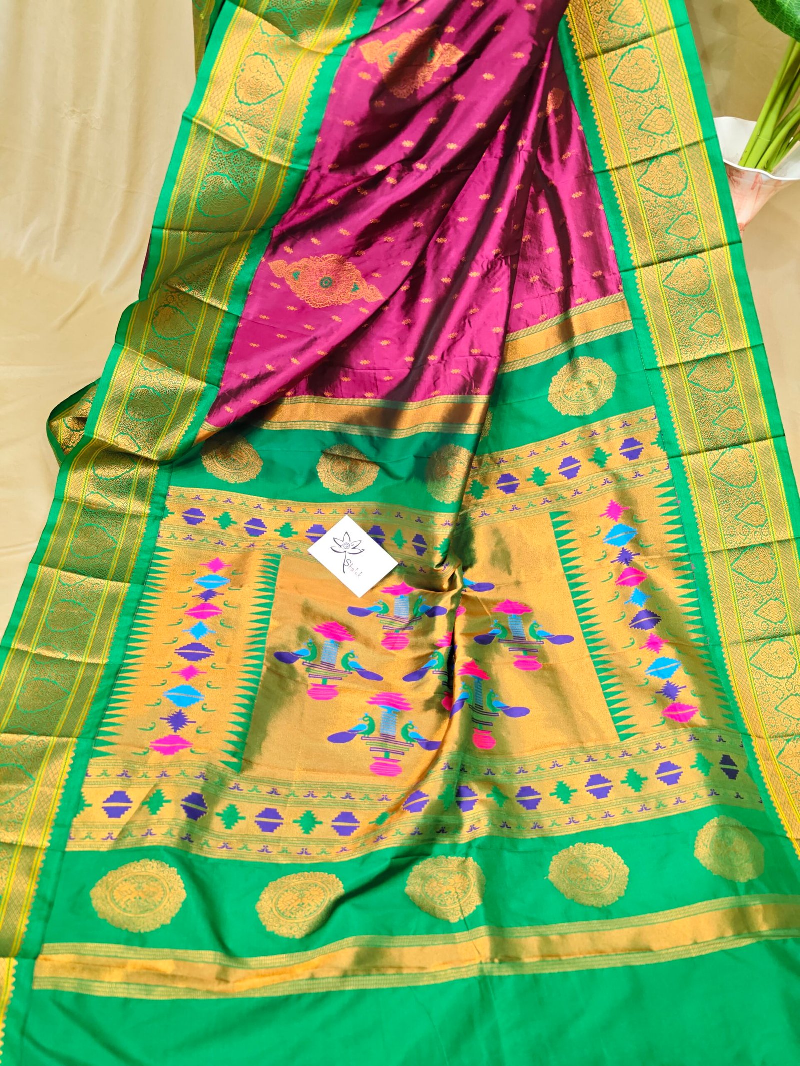 Kadiyal Paithani - Image 3