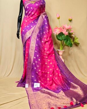 Tussar Orgenza Saree