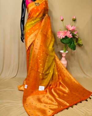 Tussar Orgenza Saree