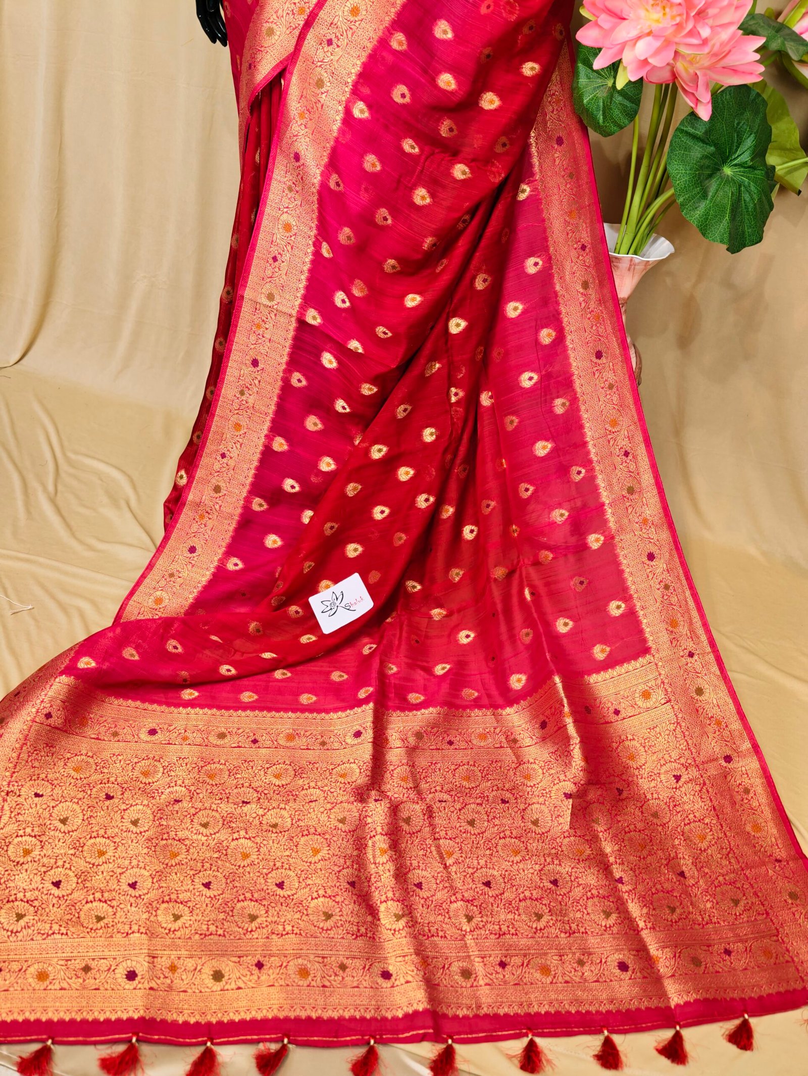 Tussar Orgenza Saree - Image 2