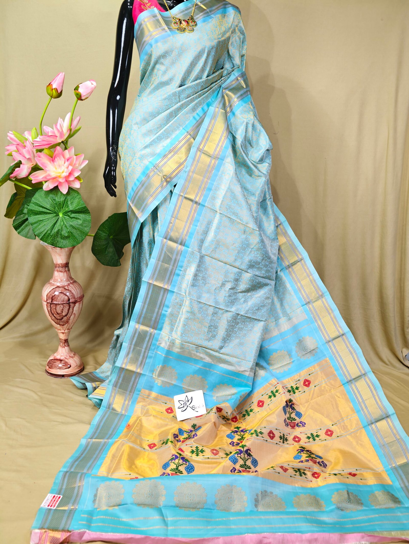 Pure Silk Paithani