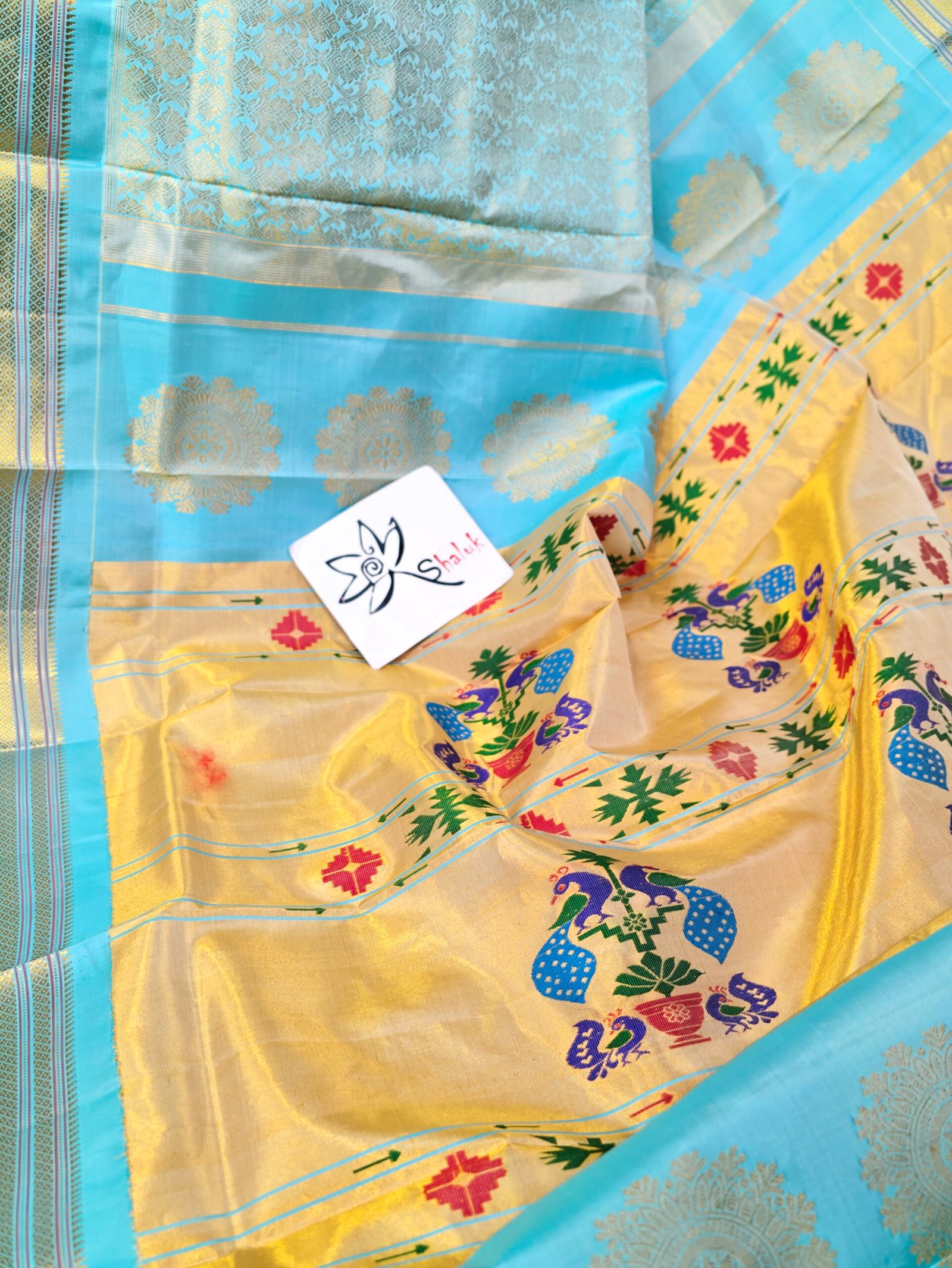 Pure Silk Paithani - Image 4