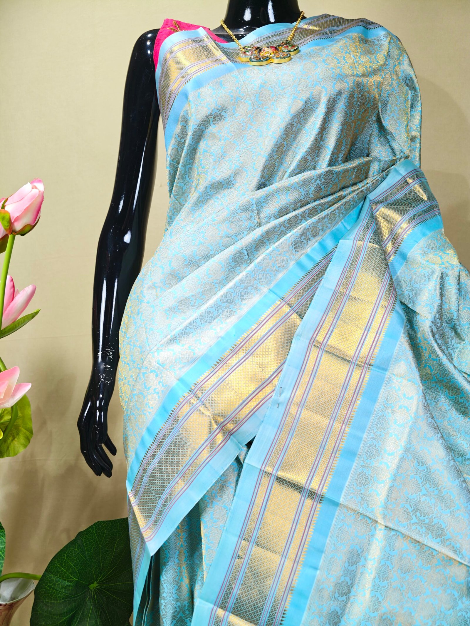 Pure Silk Paithani - Image 3