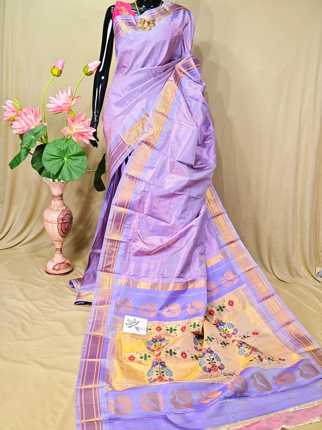 Pure Silk Paithani
