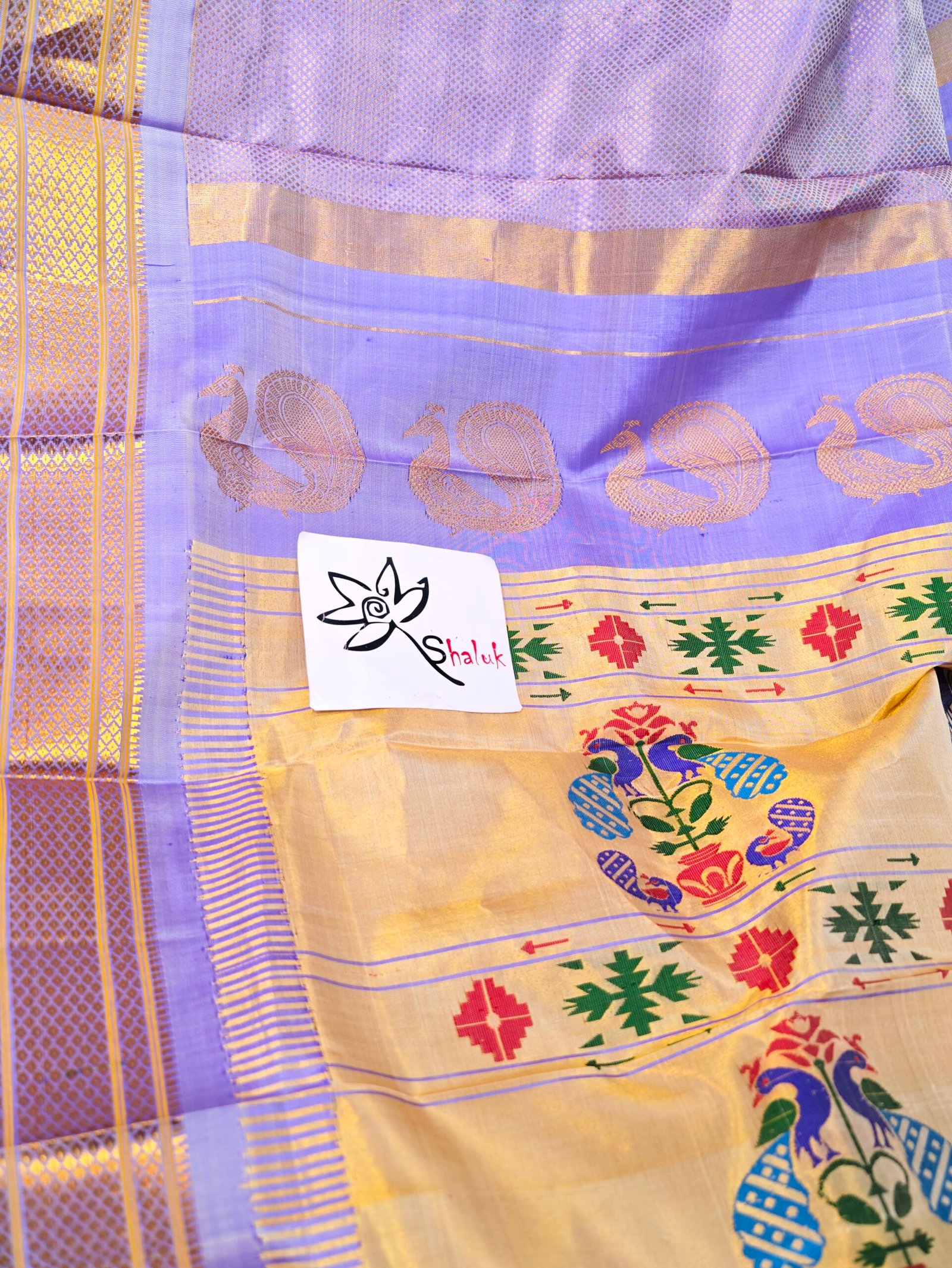 Pure Silk Paithani - Image 4