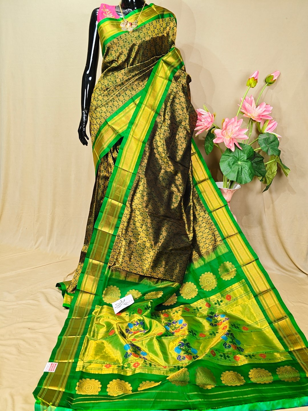 Pure Silk Paithani