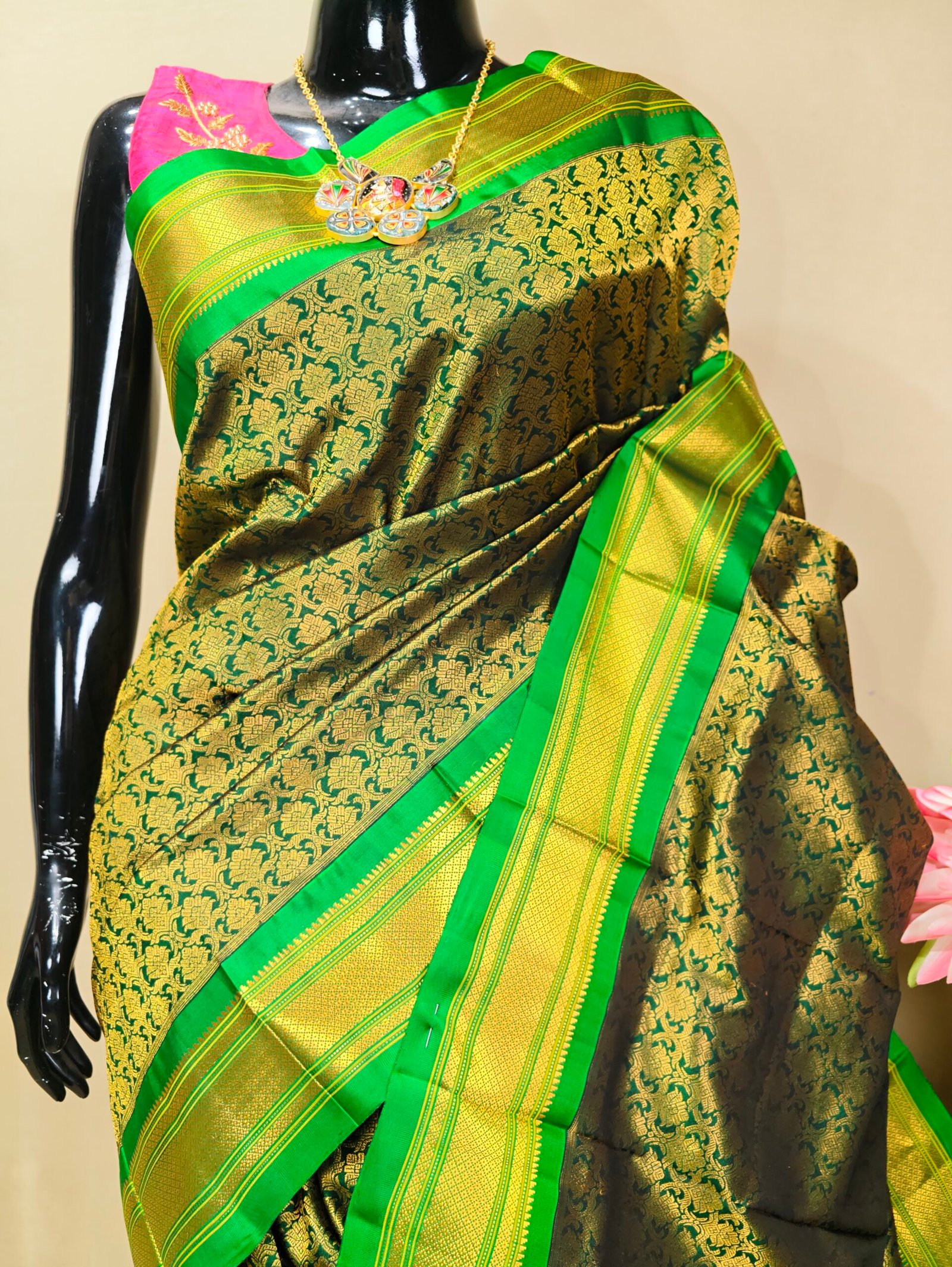Pure Silk Paithani - Image 2