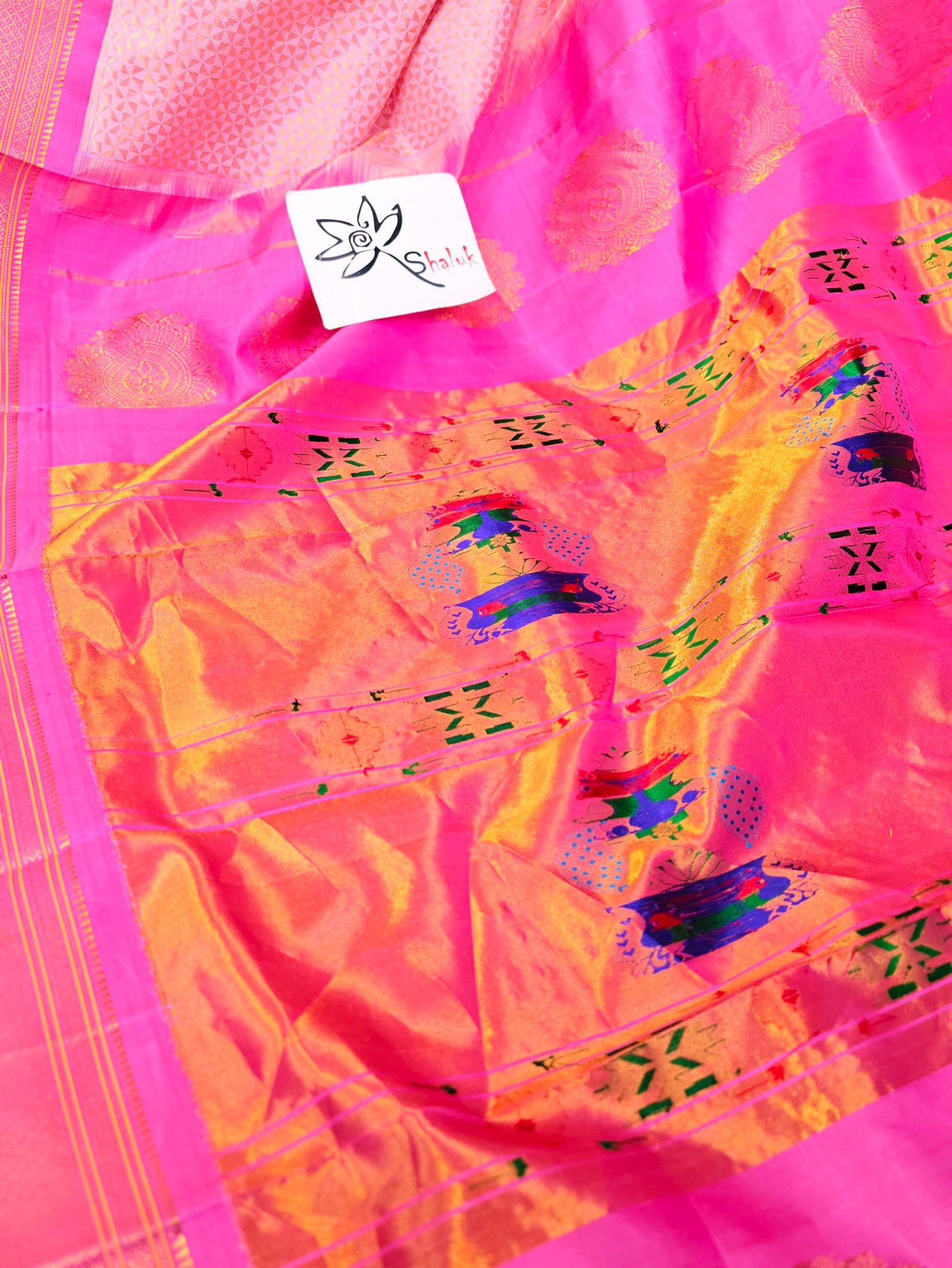 Pure Silk Paithani - Image 4