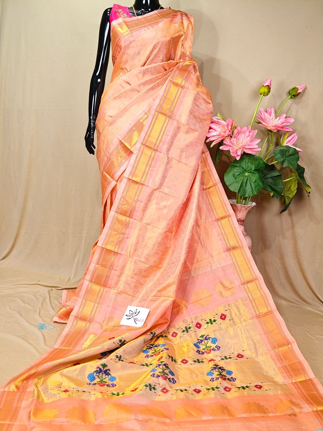 Pure Silk Paithani