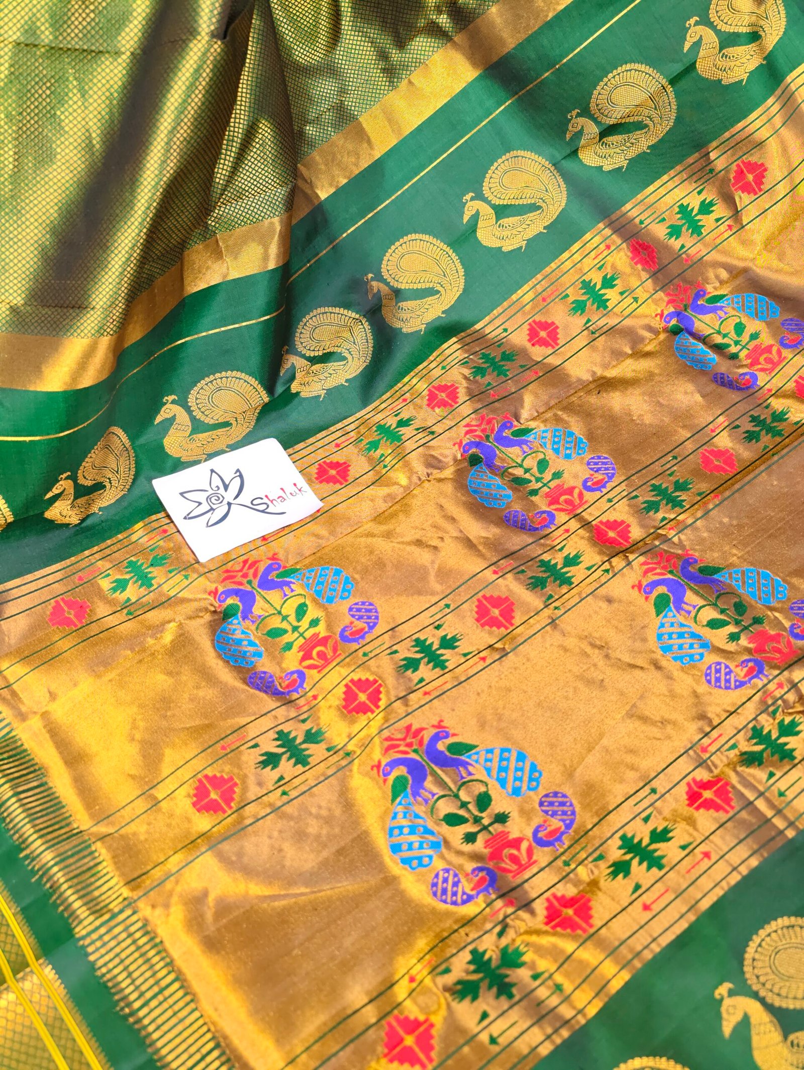 Pure Silk Paithani - Image 4