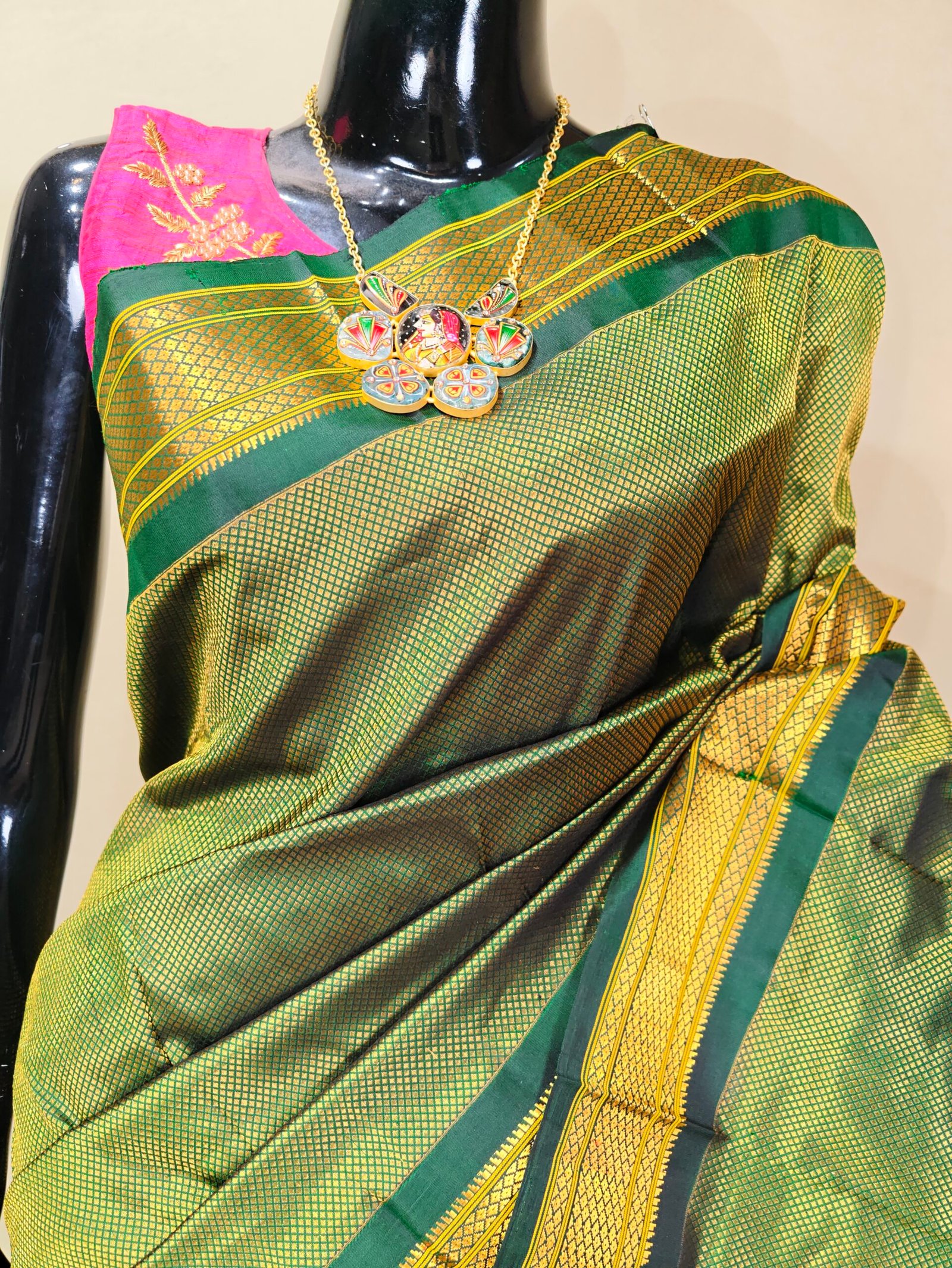 Pure Silk Paithani - Image 3