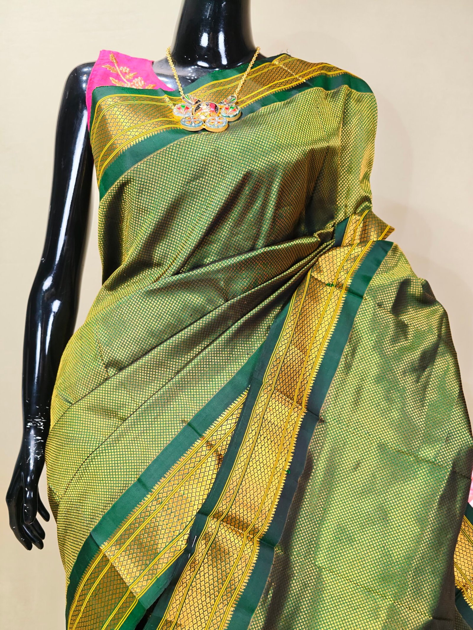 Pure Silk Paithani - Image 2