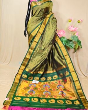 Pure Silk Paithani