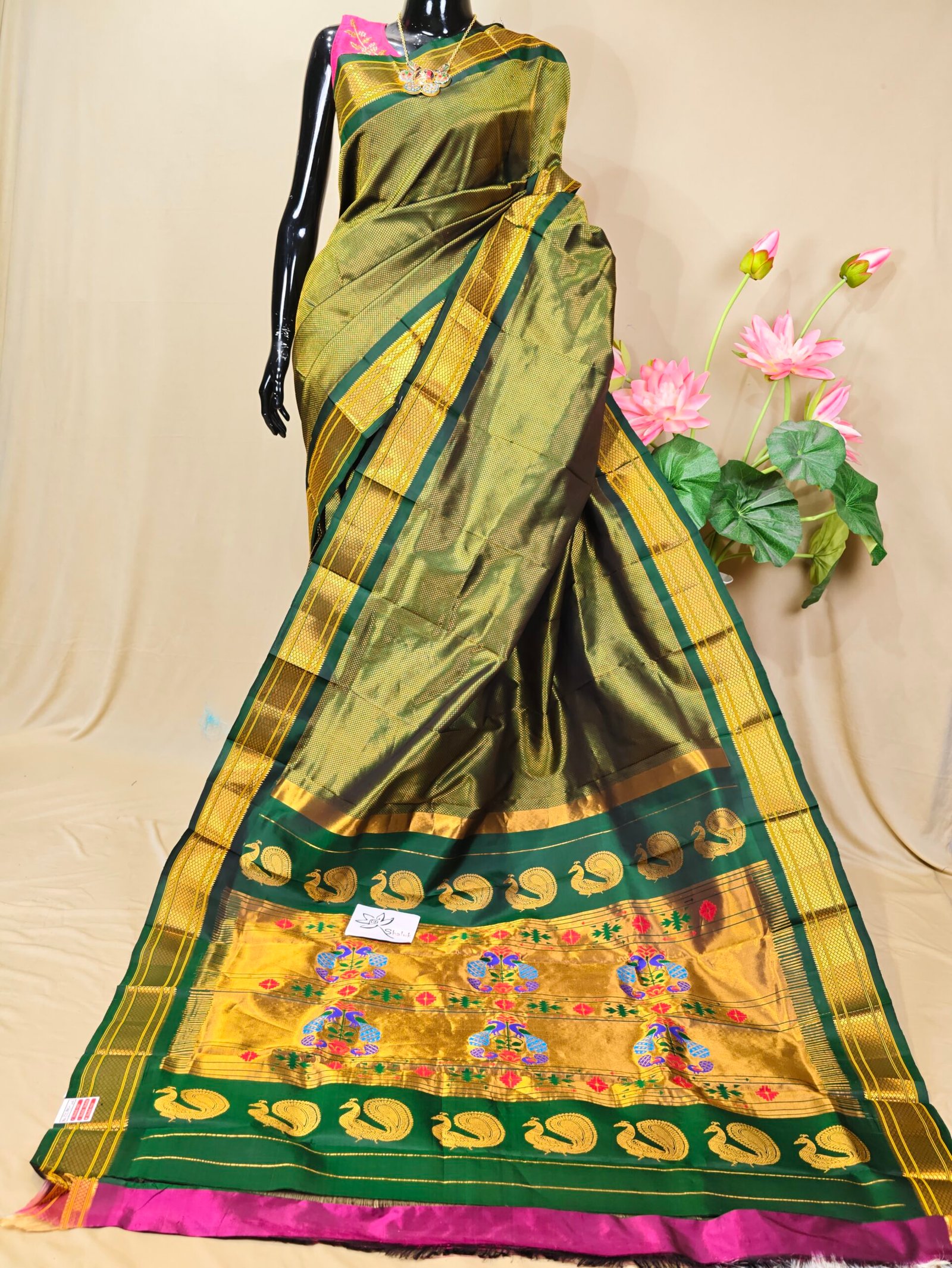 Pure Silk Paithani